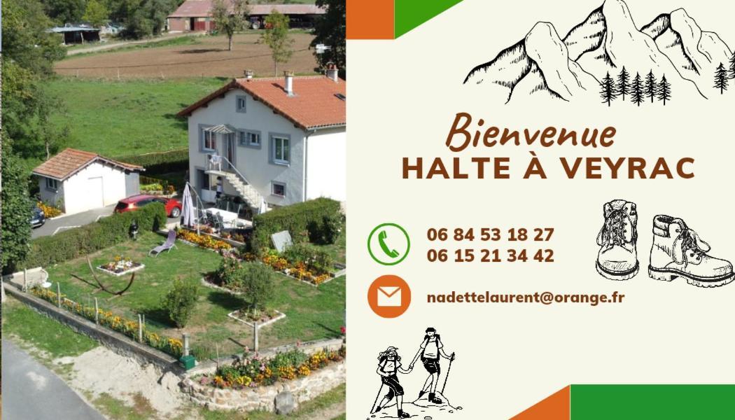 Halte A Veyrac Daire Lavoute-sur-Loire Oda fotoğraf
